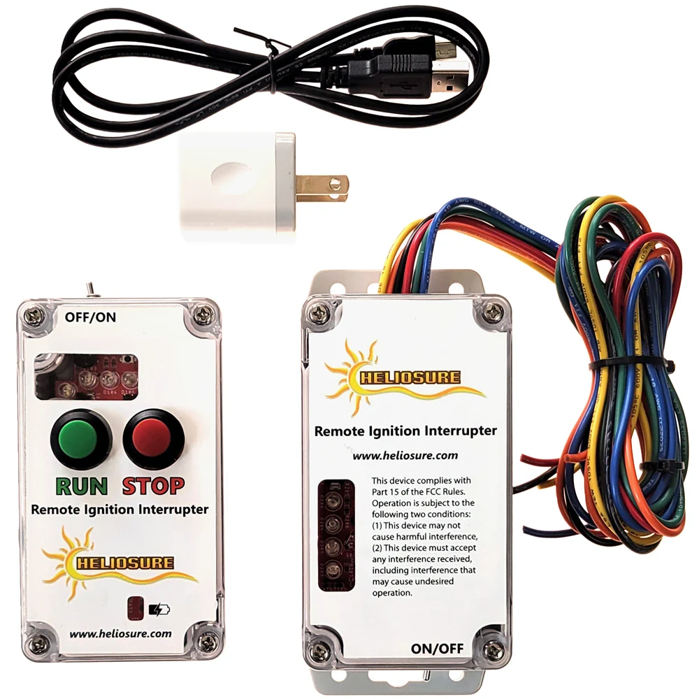 1000 Feet, Wireless Remote Kill Switch for GAS and Electric Motors (shut-off, Cut-Off)